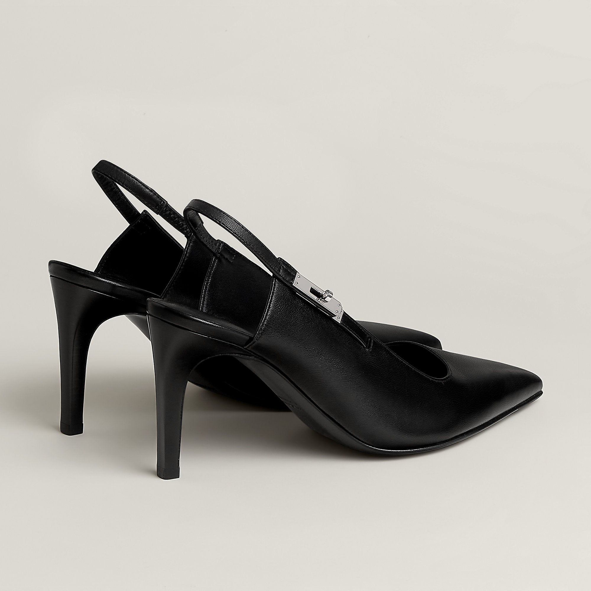 Hermes Lover 80 Pump Noir