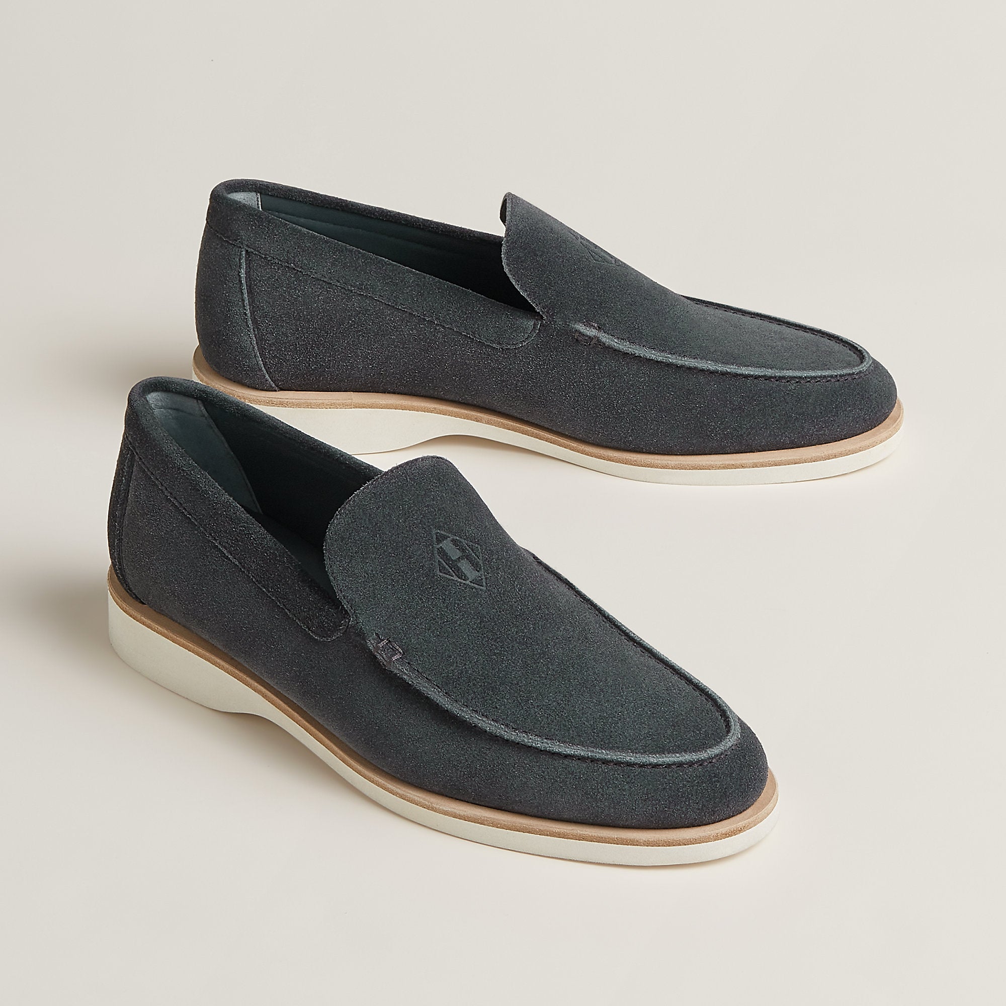 Hermes Low Loafer Gris Orage