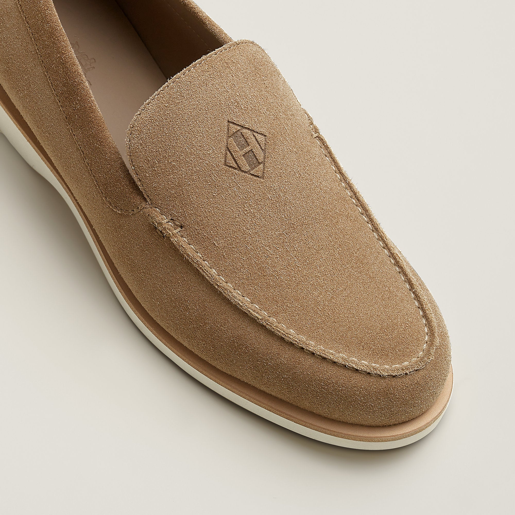 Hermes Low Loafer Beige Sable