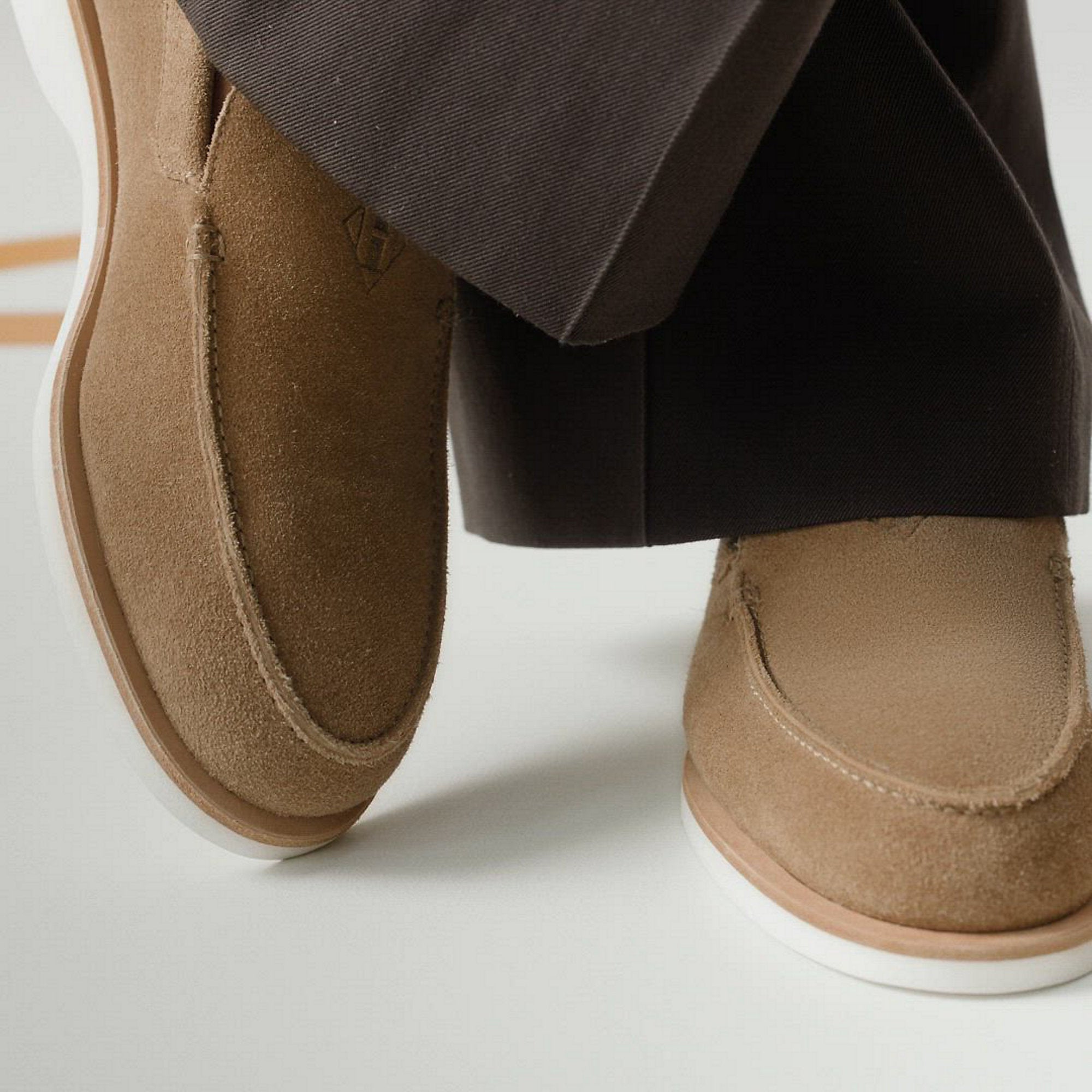 Hermes Low Loafer Beige Sable