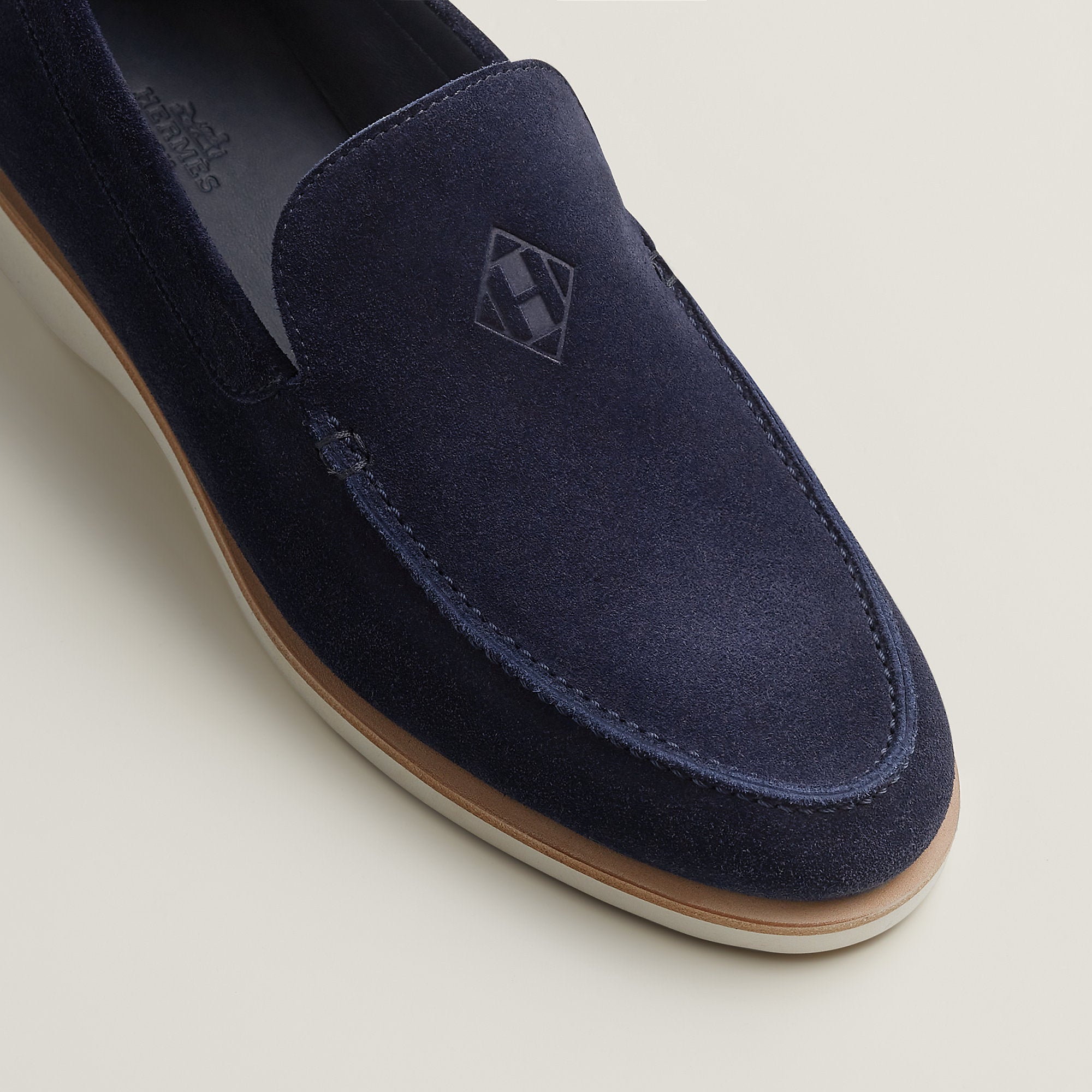 Hermes Low Loafer Beige Sable