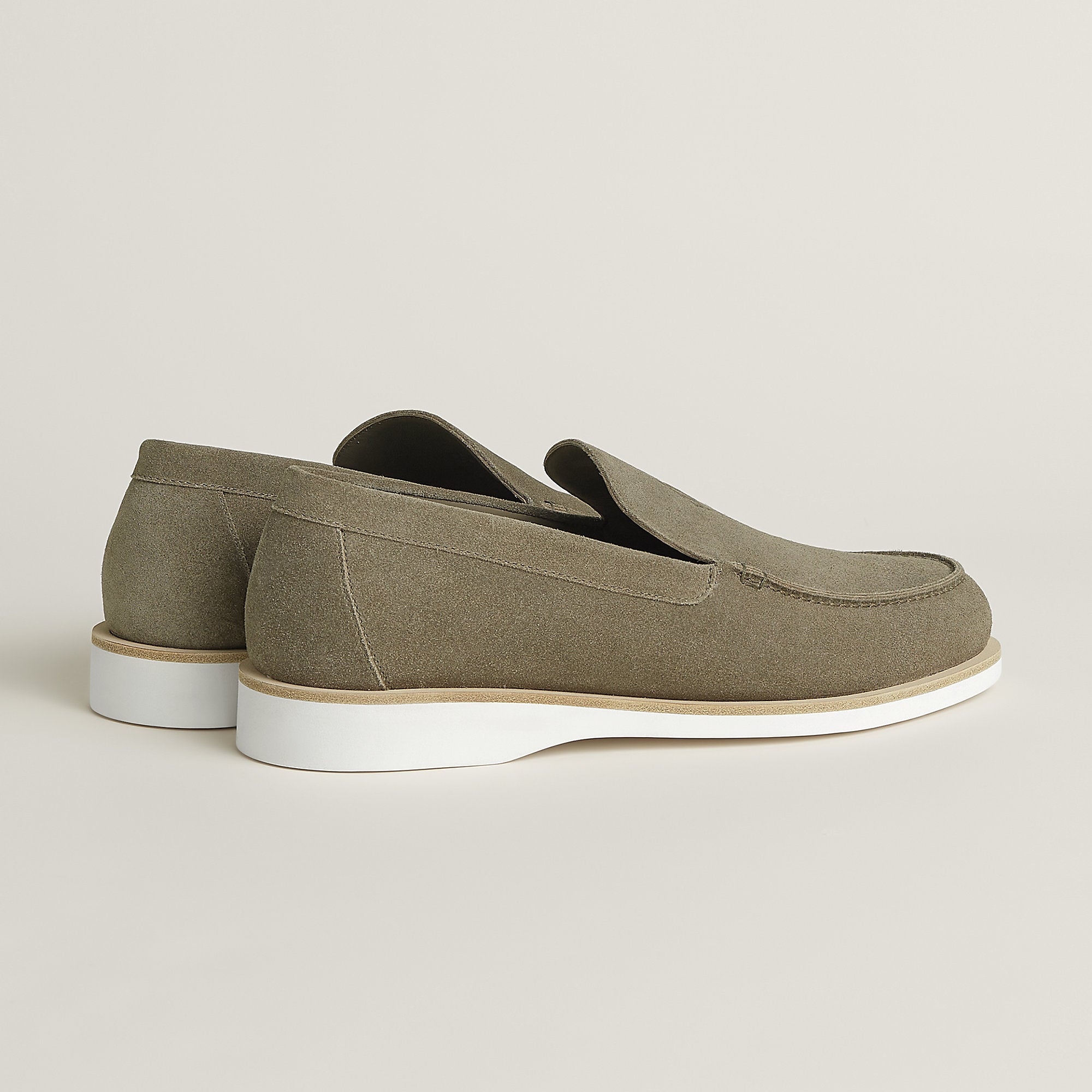 Hermes Low Loafer Toupe