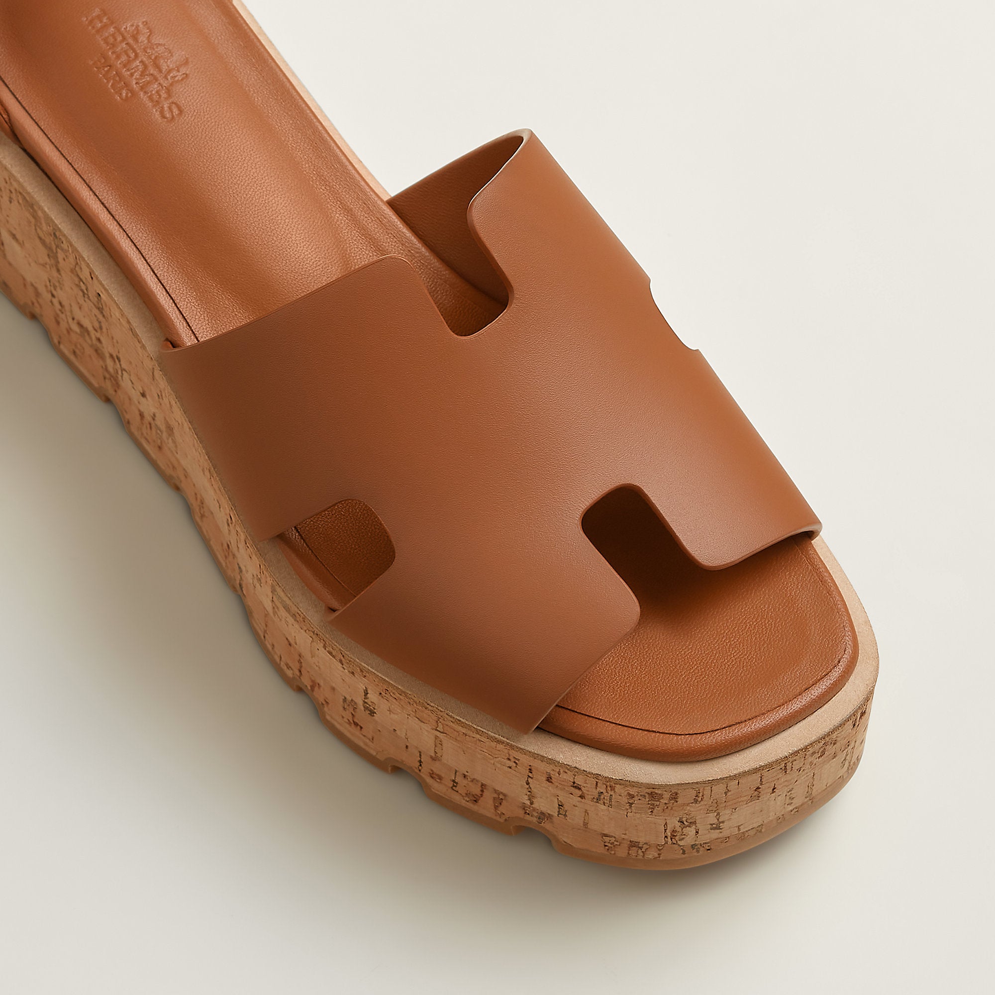 Hermes Luce 30 Sandal Naturel