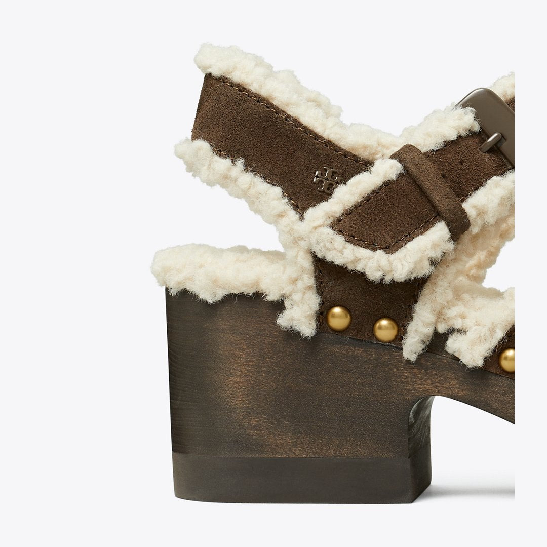 Tory Burch Lug Sole Clog DEEP ESPRESSO