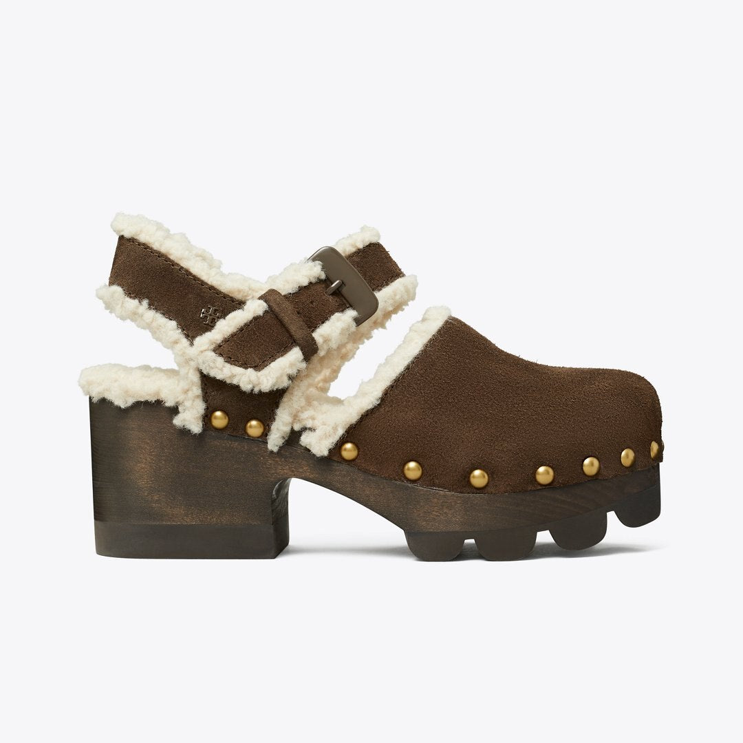 Tory Burch Lug Sole Clog DEEP ESPRESSO