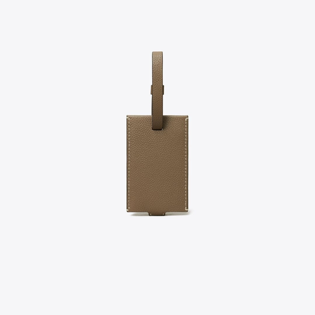 Tory Burch Luggage Tag Wild Mushroom