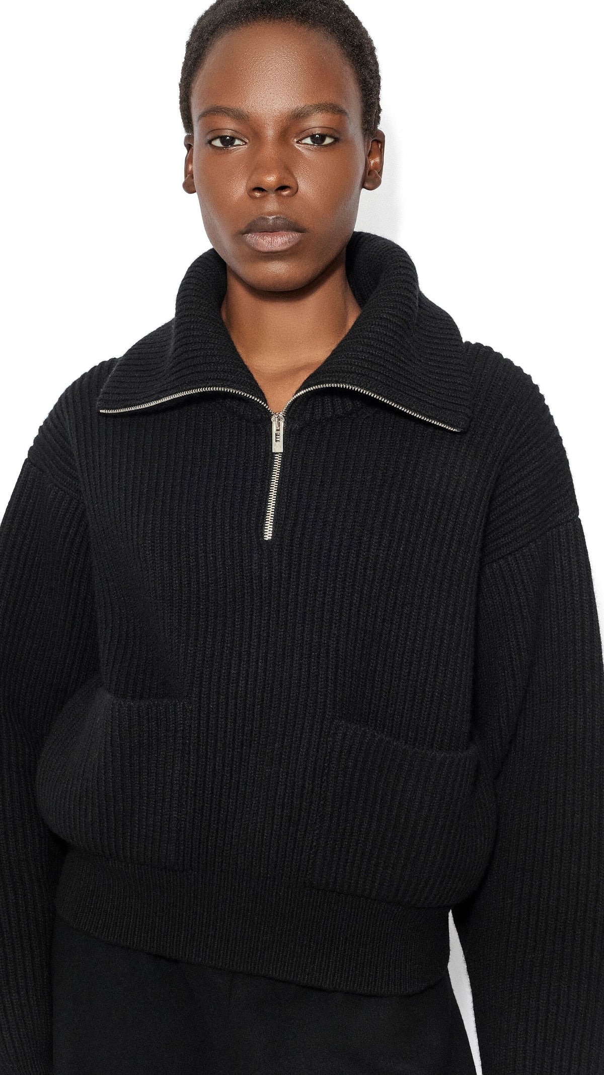 Alaïa Cashmere Trucker Jumper