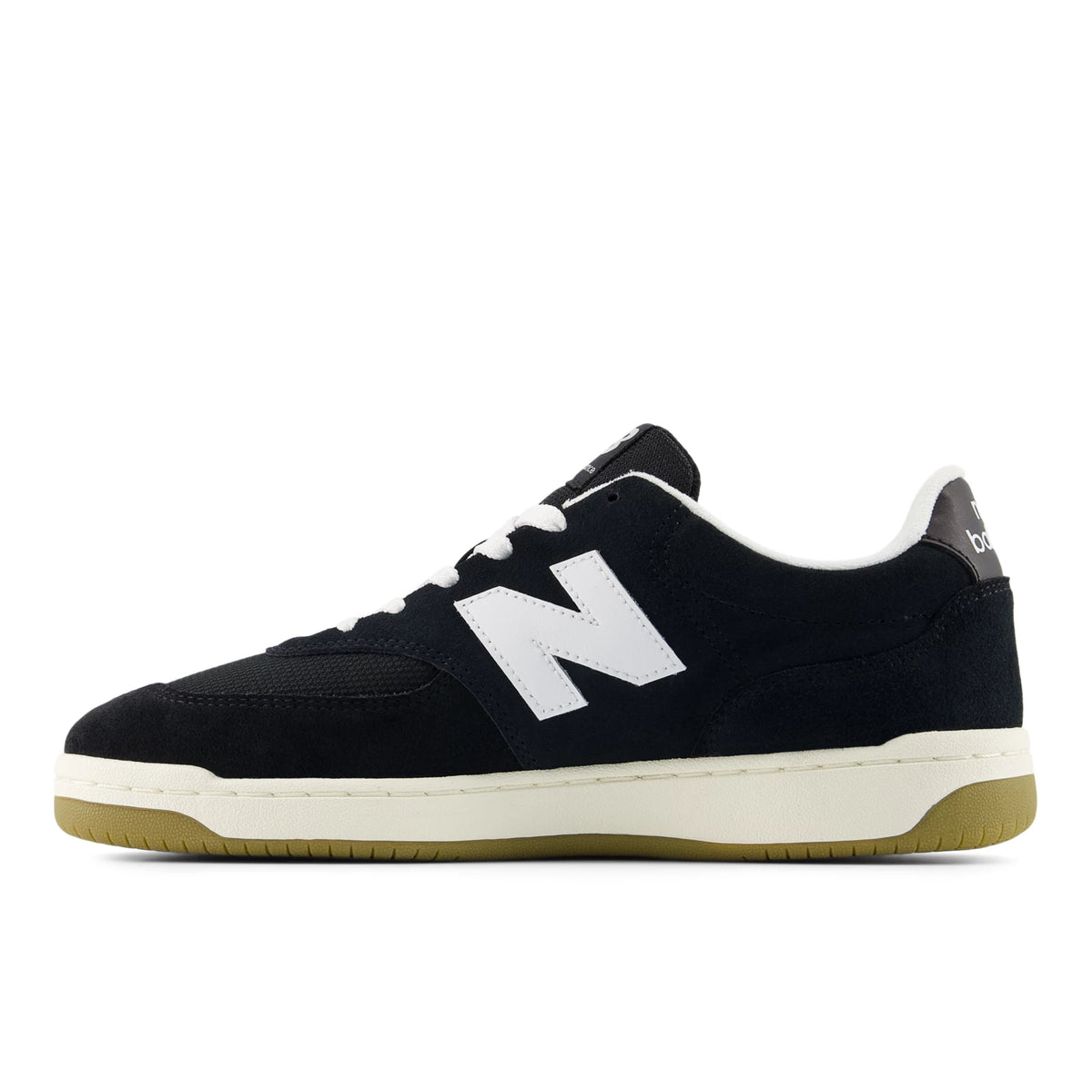 New Balance BB80 Black with White and Sea Salt
