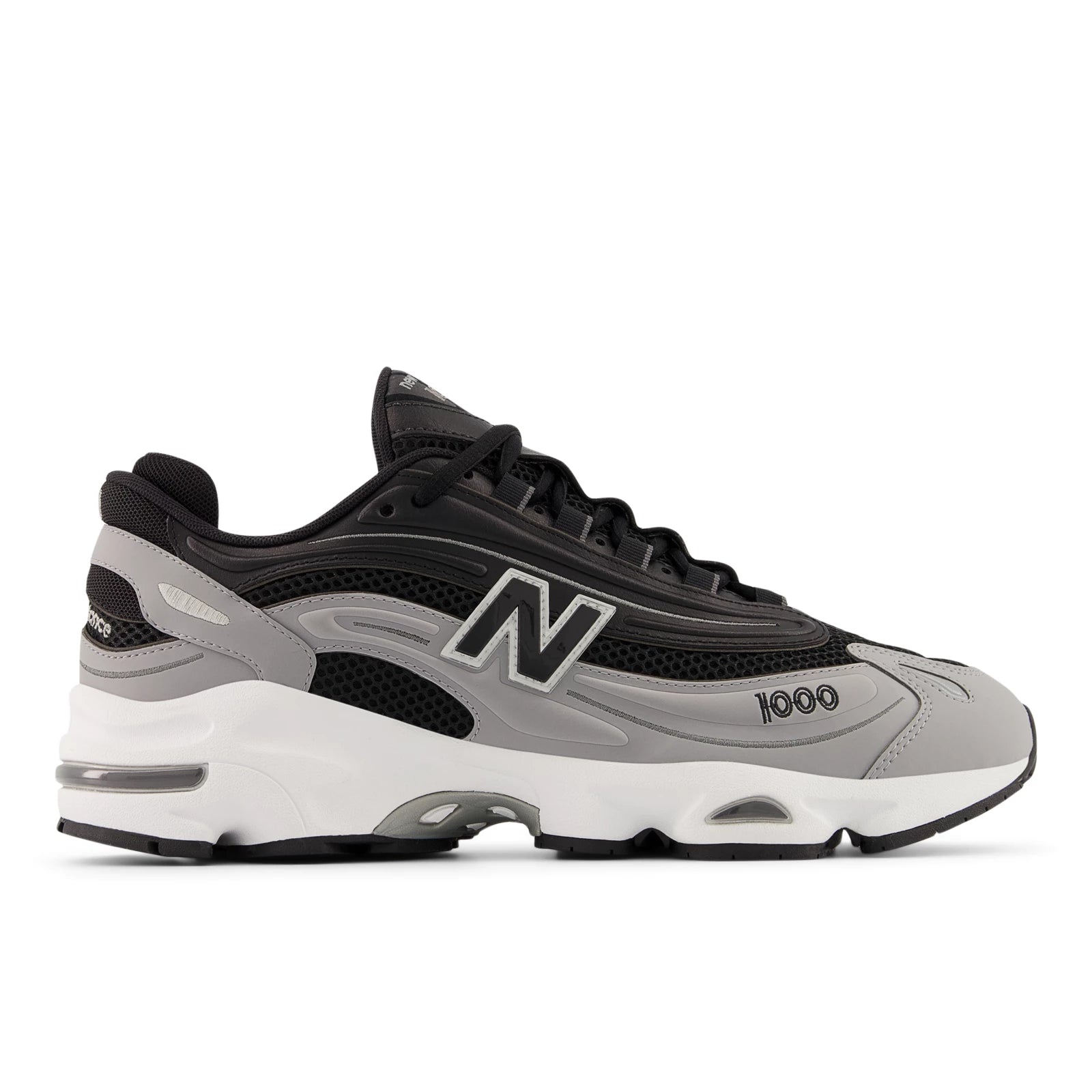 New Balance 1000 Slate Grey With Black And White Slate Grey With Black And White