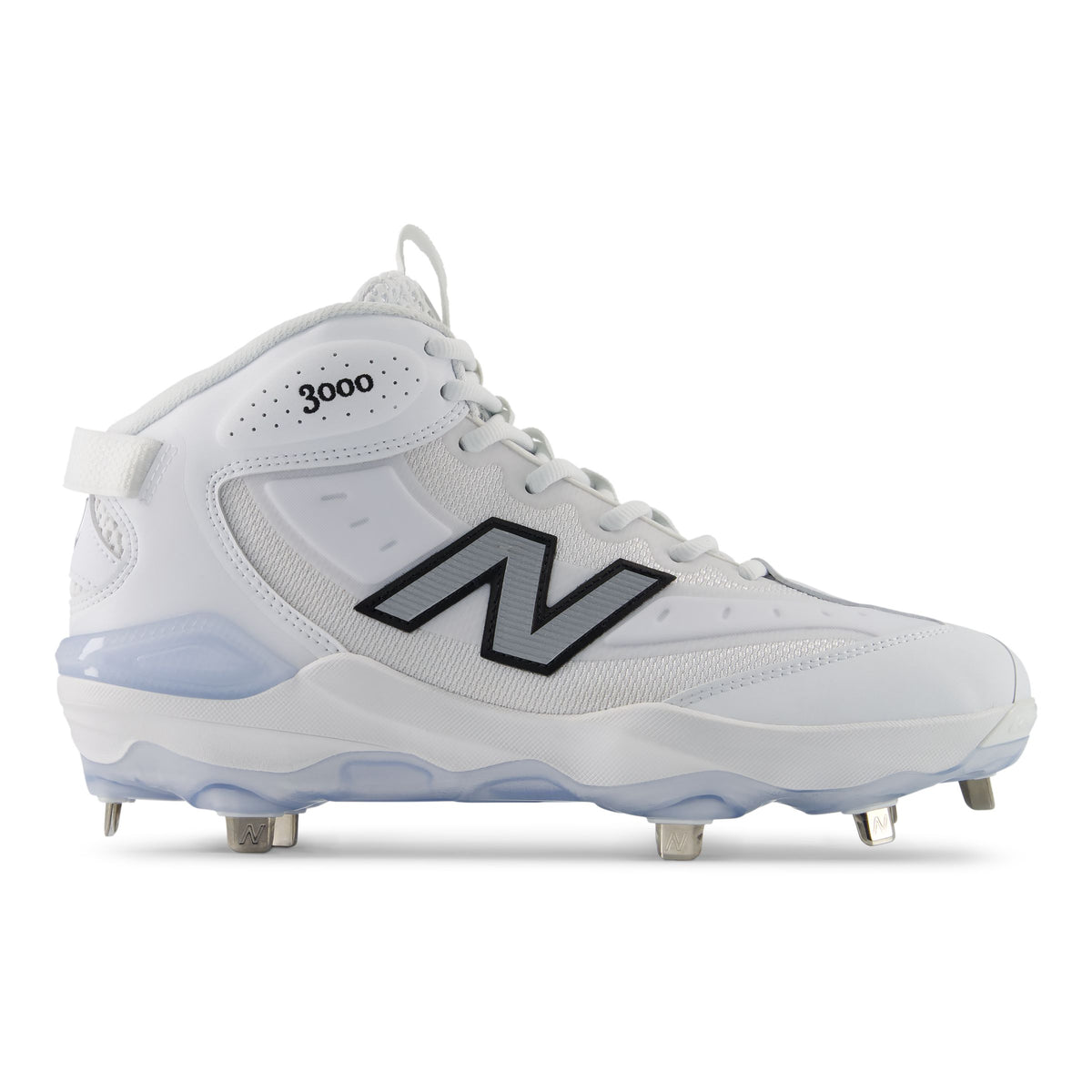 New Balance 3000v8 Mid Metal White
