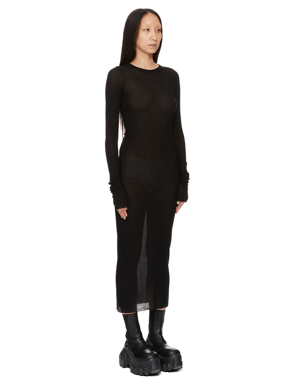 Rick Owens Rib LS Dress
