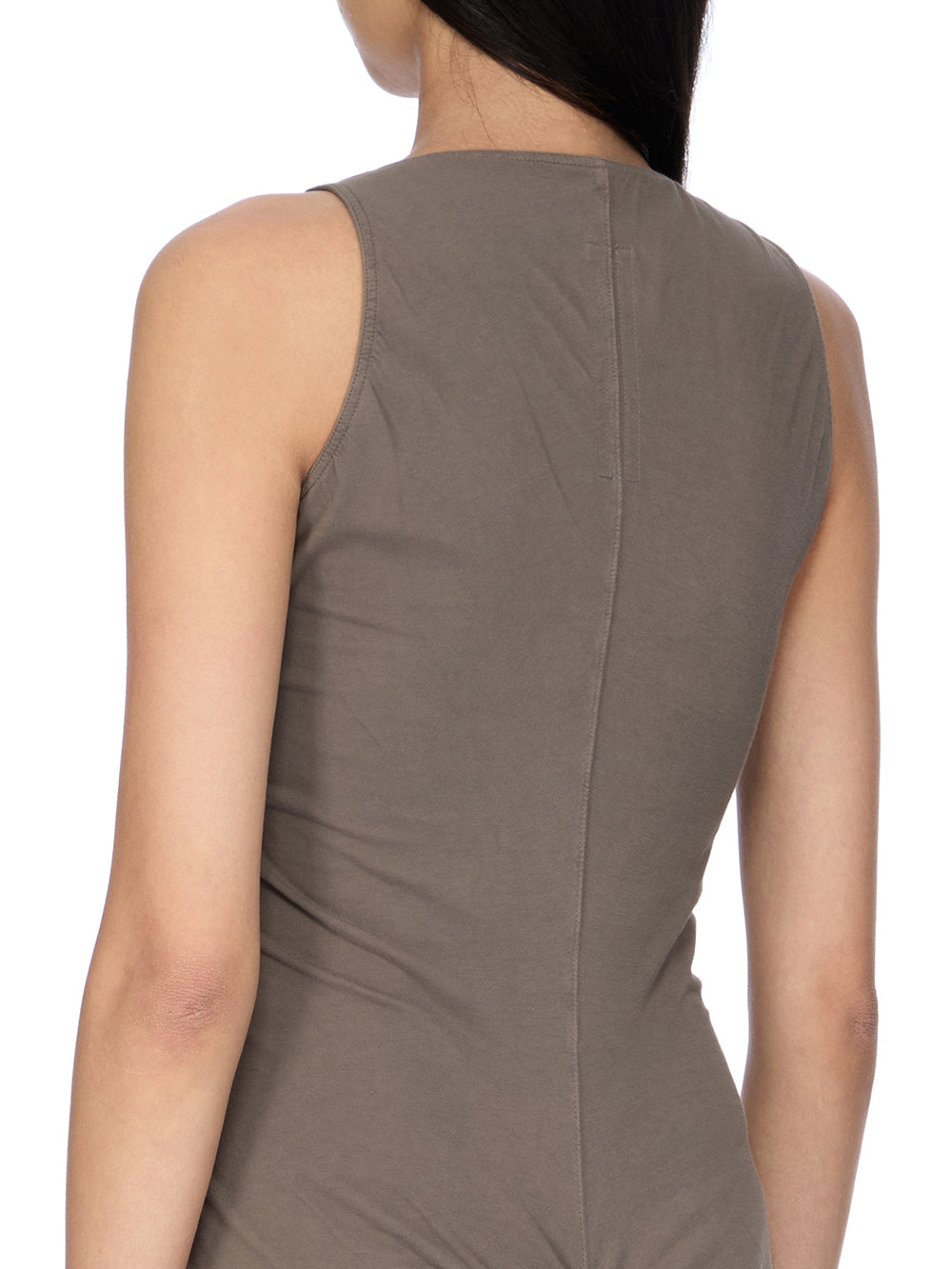 Rick Owens V Neck Column Dress