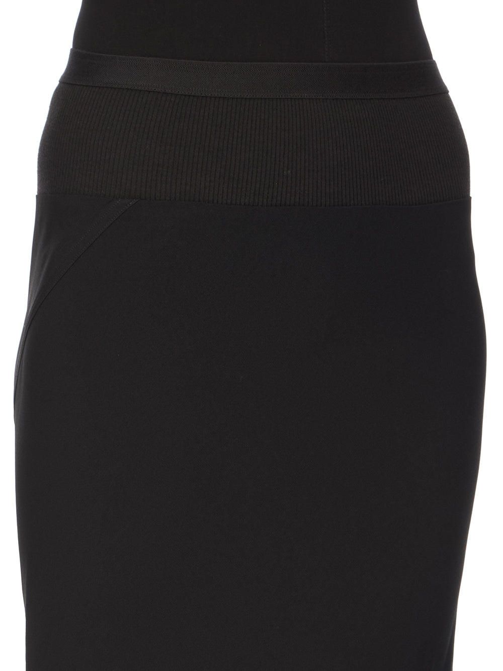 Rick Owens Calf Bias Skirt