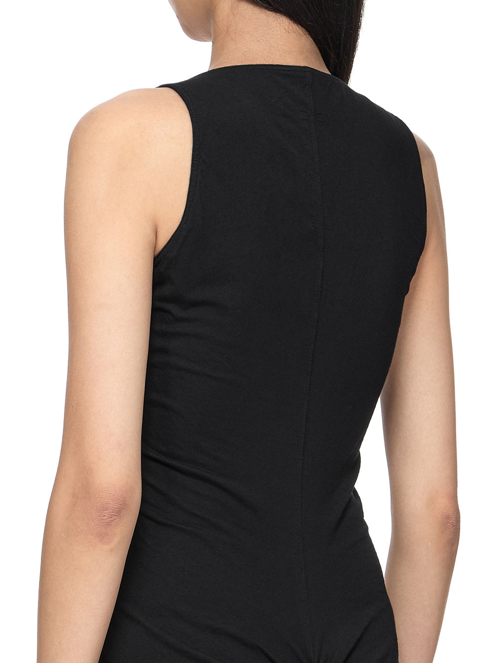 Rick Owens V Neck Column Dress