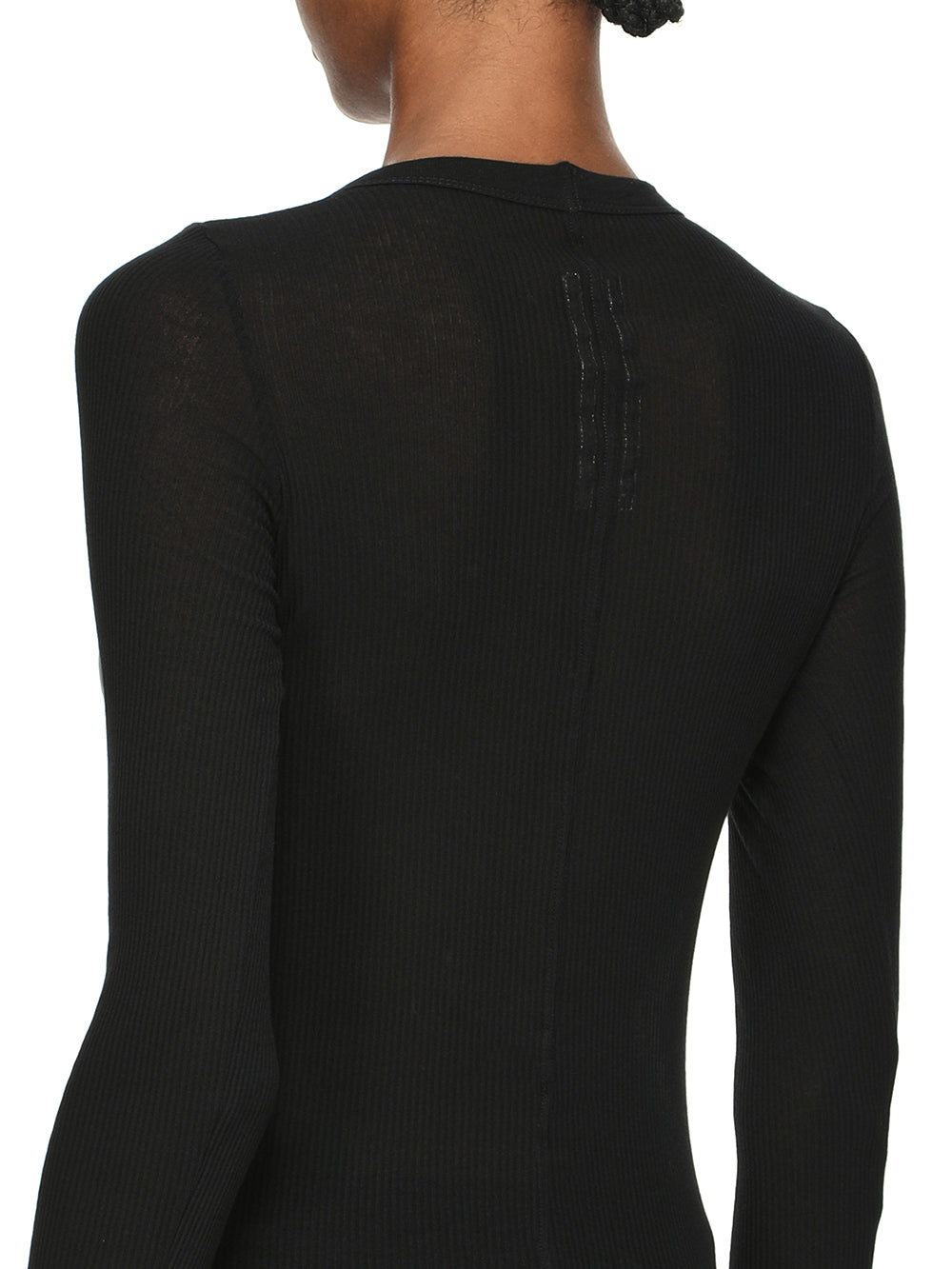 Rick Owens Cropped Rib LS T