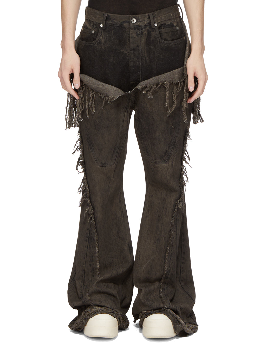 Rick Owens Slivered Bootcut