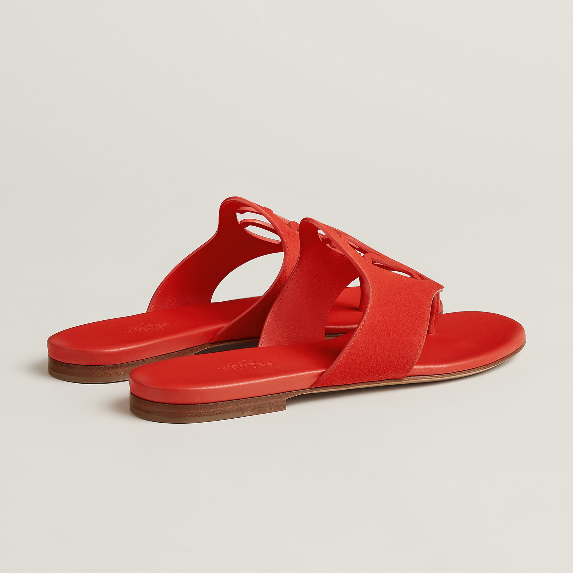 Hermes Mage Sandal Rouge Primaire