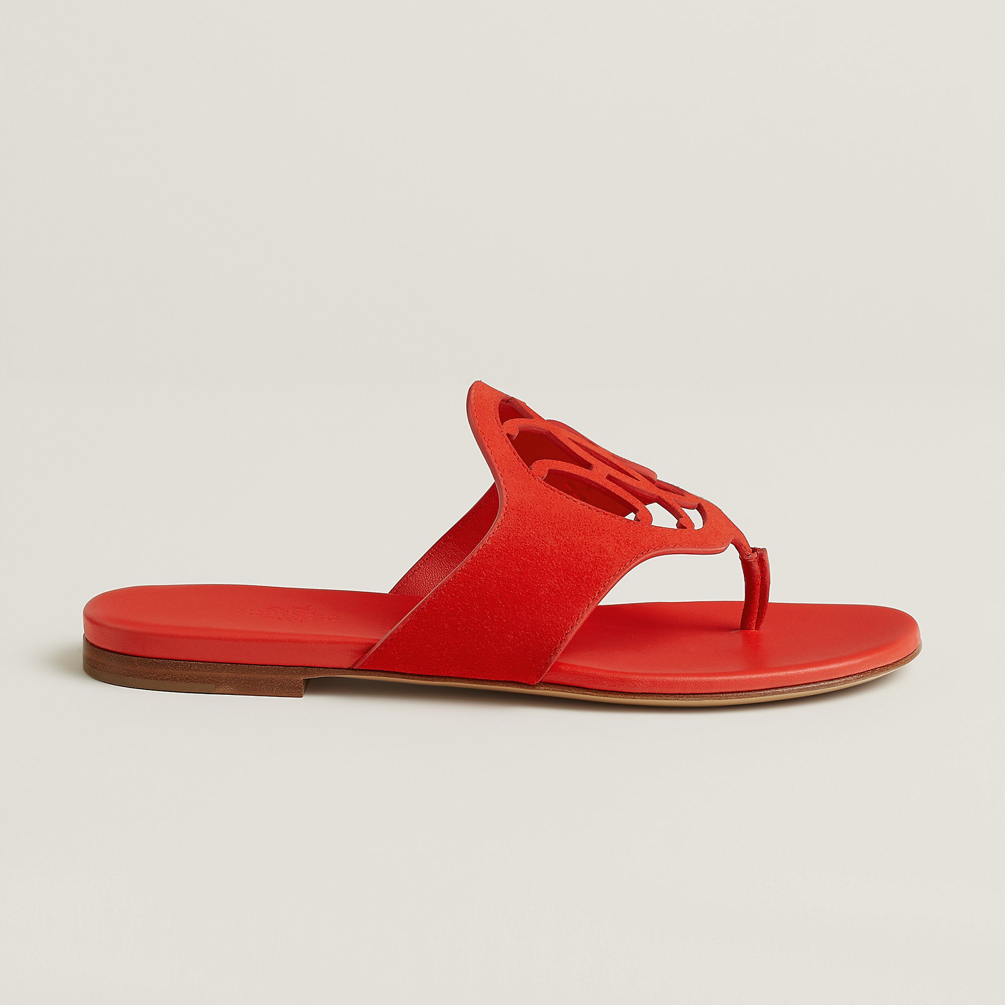 Hermes Mage Sandal Rouge Primaire
