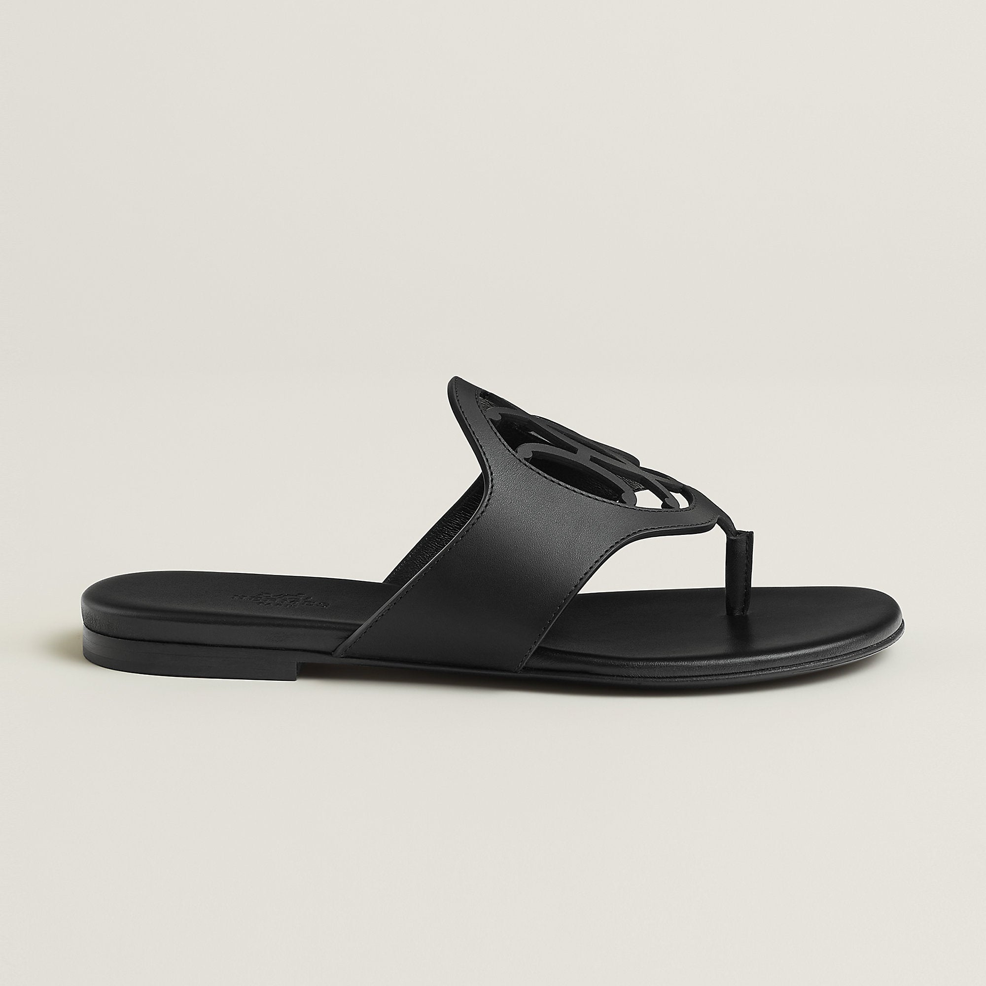 Hermes Mage Sandal Noir