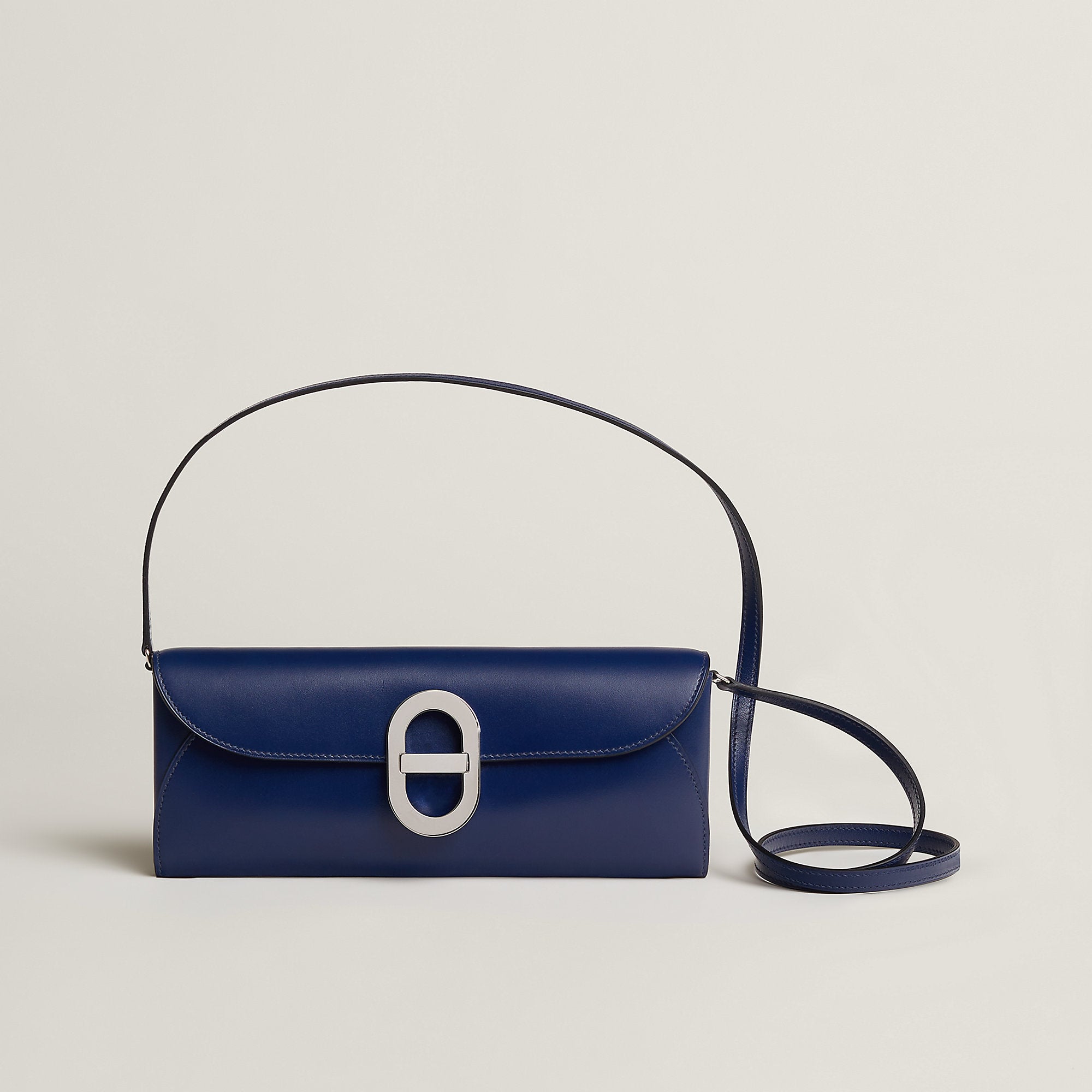 Hermes Maillon To Go Wallet Bleu Saphir