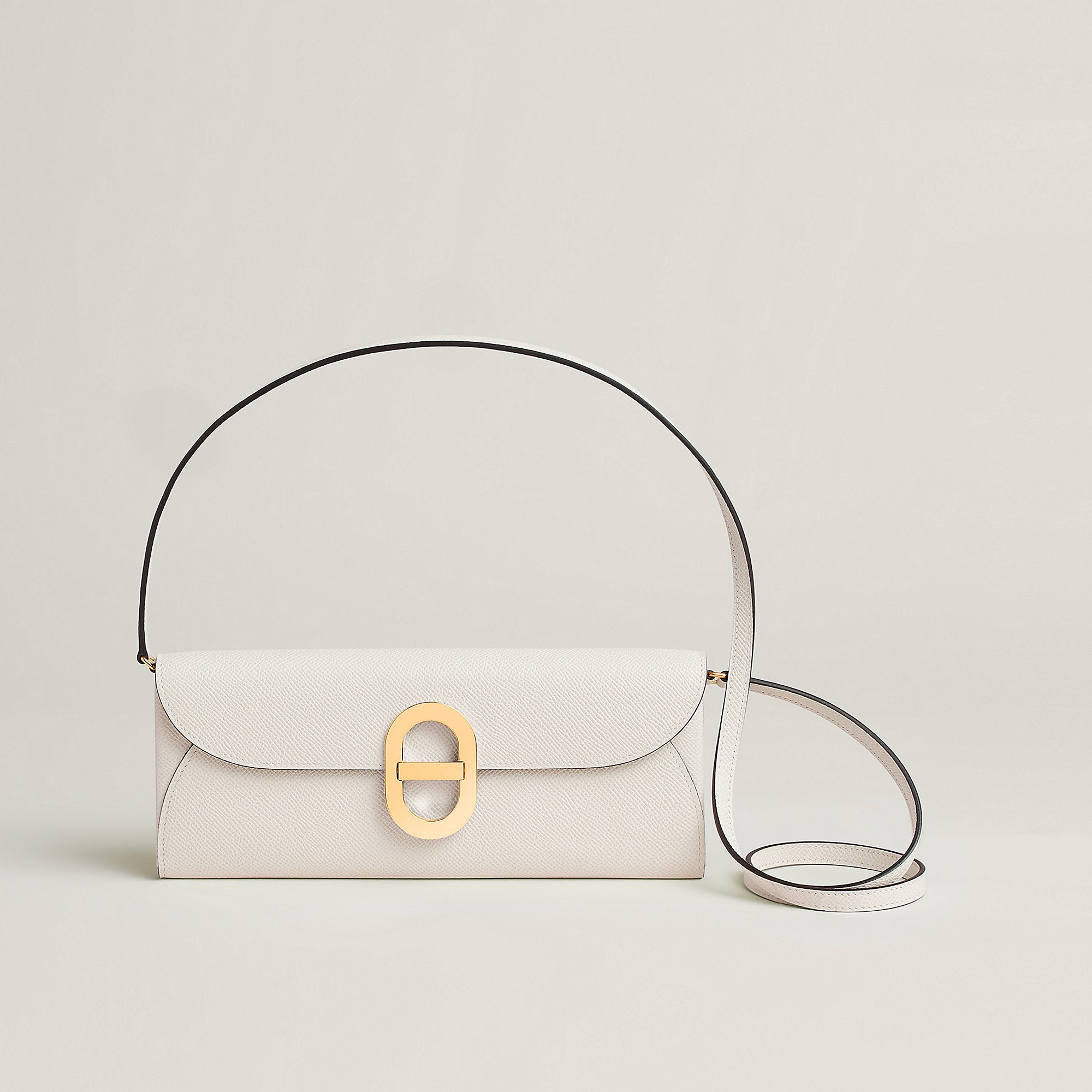 Hermes Maillon To Go Wallet Gris Ple