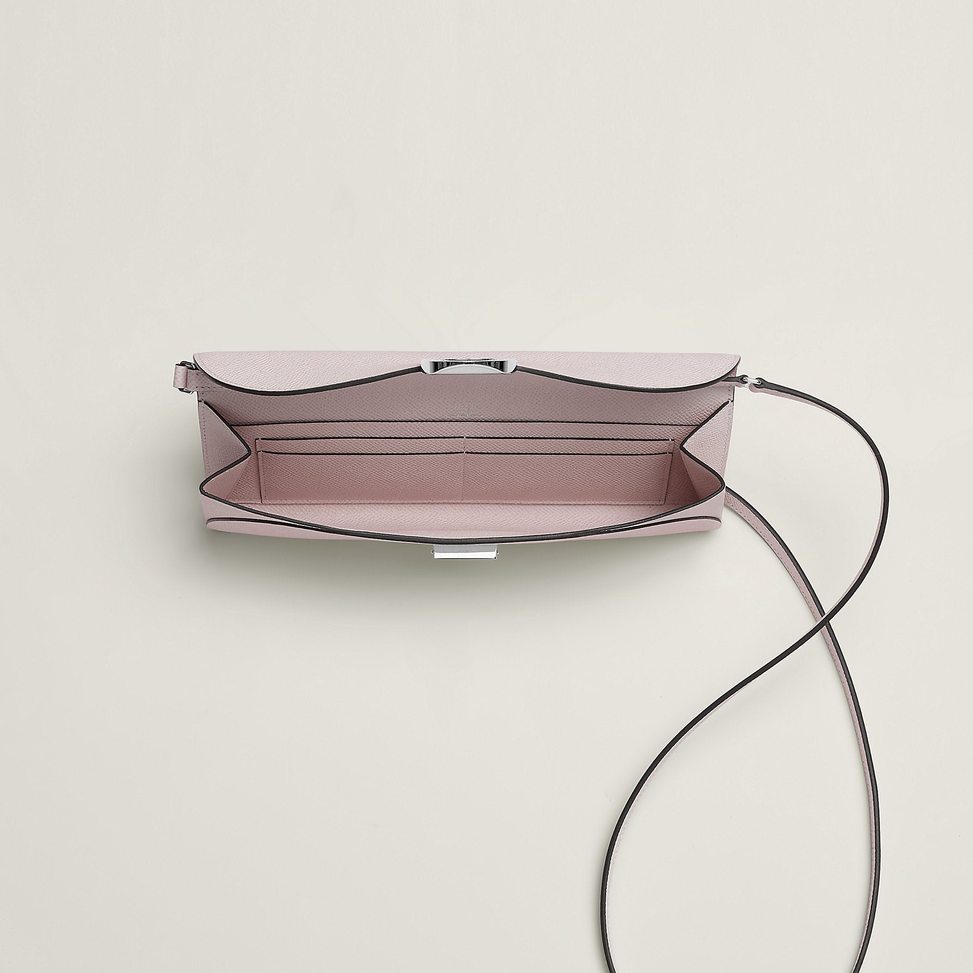 Hermes Maillon To Go Wallet Mauve Ple