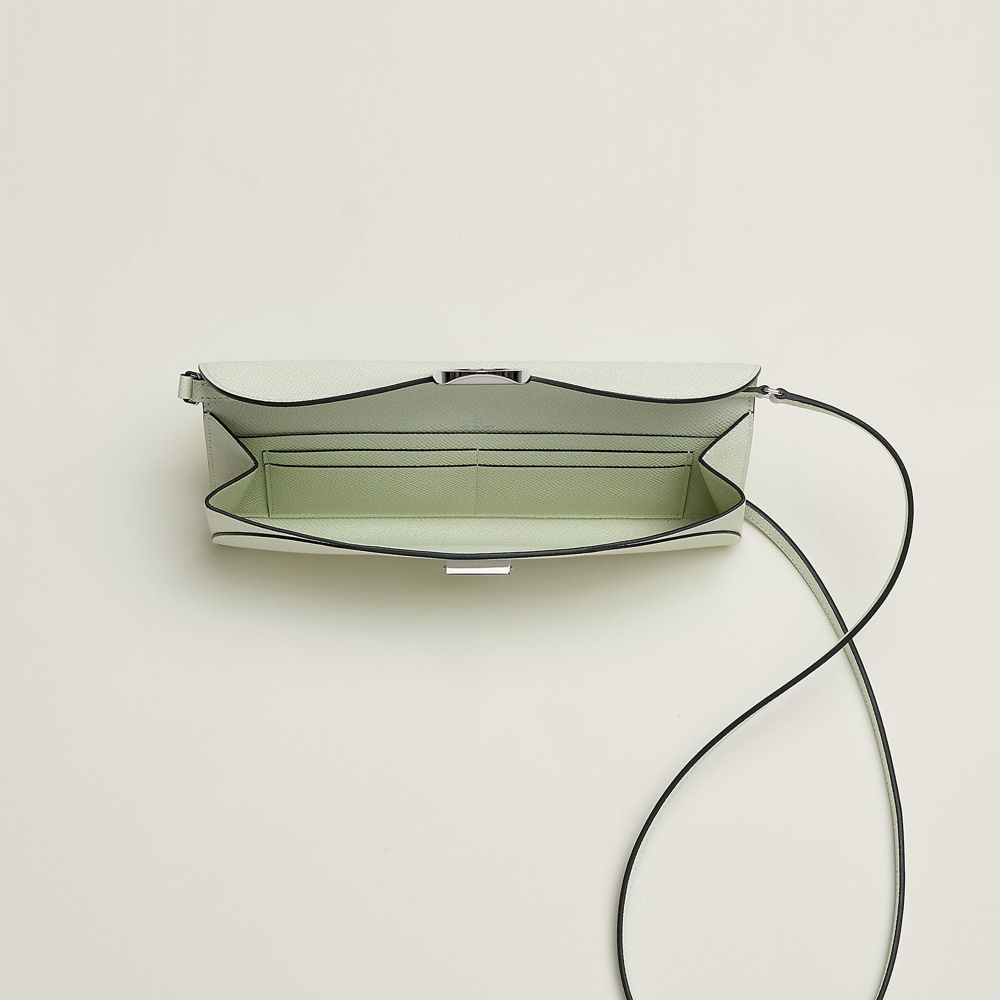Hermes Maillon To Go Wallet Vert Fizz