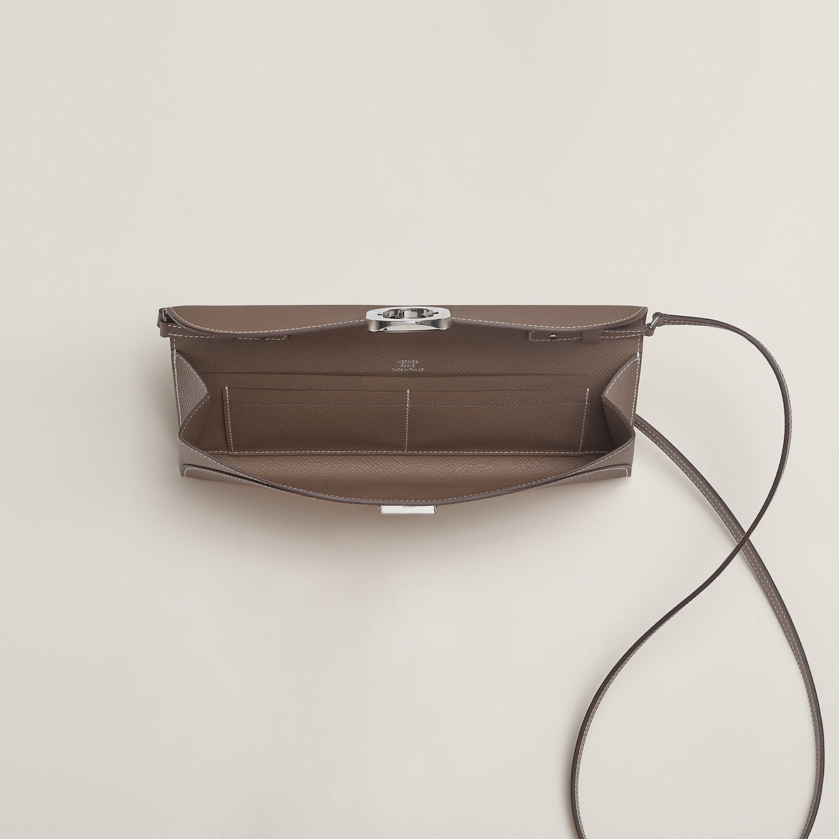 Hermes Maillon To Go Wallet Toupe