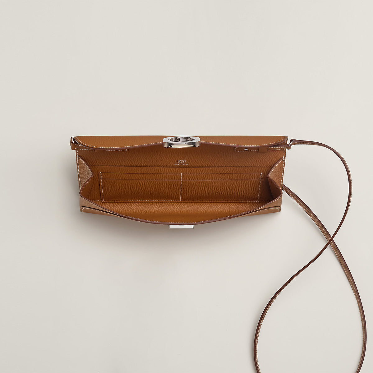 Hermes Maillon To Go Wallet Gold