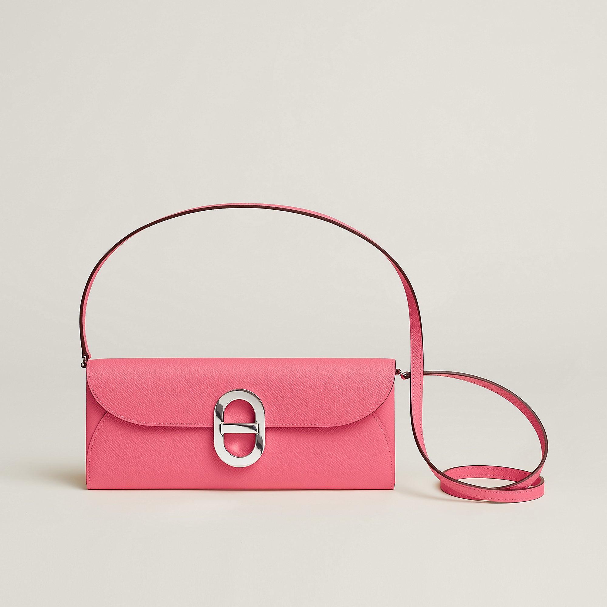 Hermes Maillon To Go Wallet Rose Azale