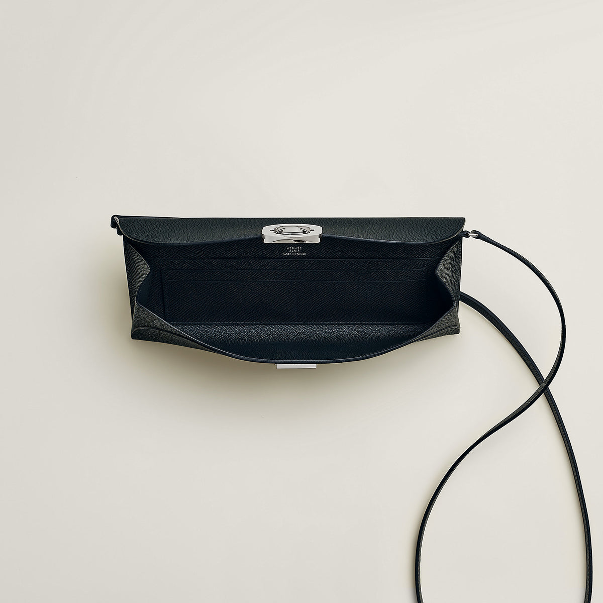 Hermes Maillon To Go Wallet Bleu Ocan