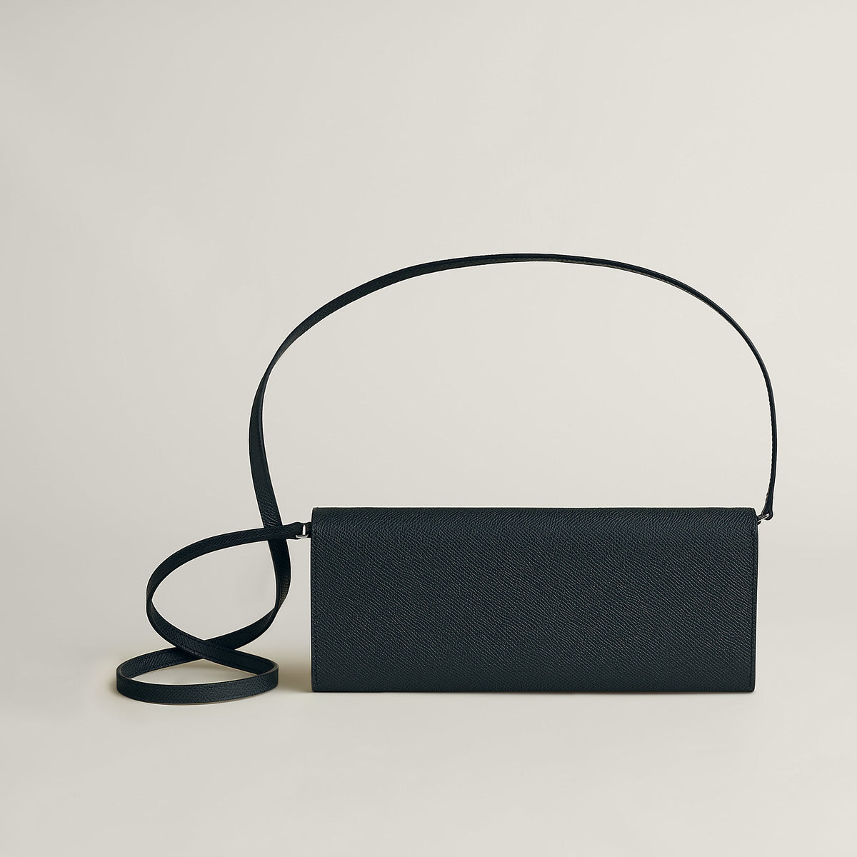Hermes Maillon To Go Wallet Bleu Ocan