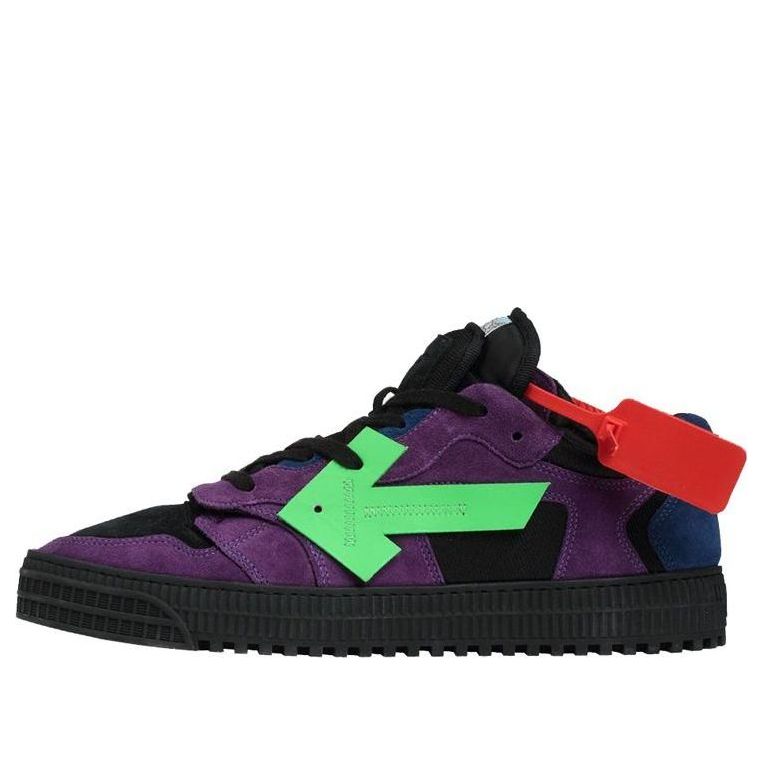 Off-White Off Court Low Top Purple Green