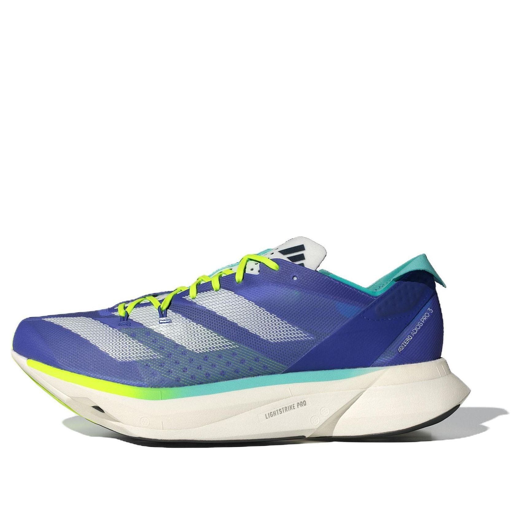 adidas Adizero Adios Pro 3 Cobalt Blue Zero Metalic Lucid Lemon