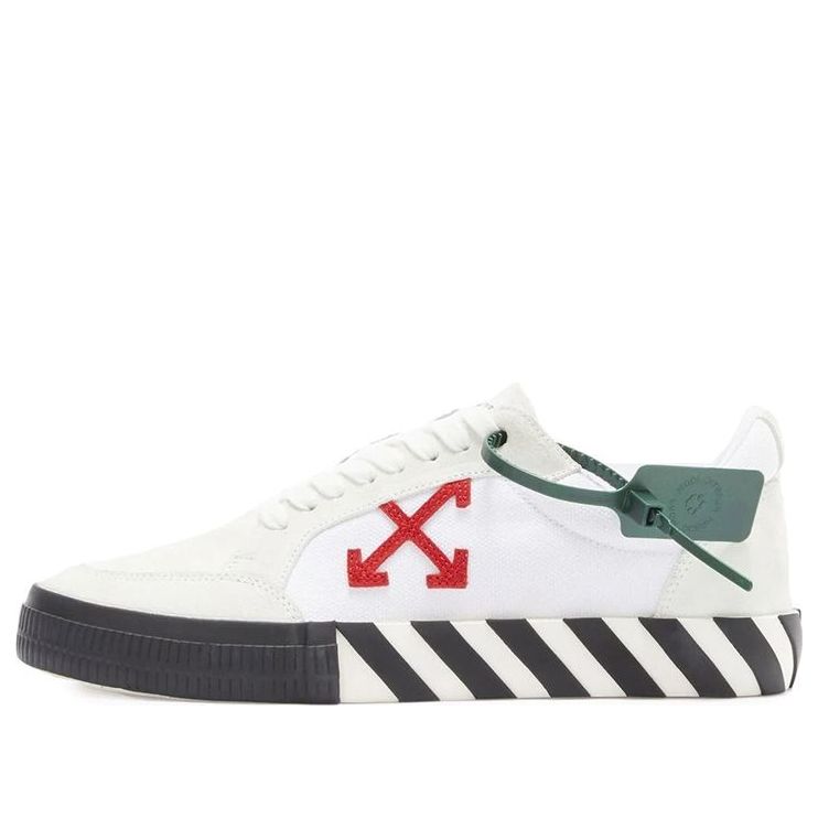 OFF-WHITE Vulc Low White Red Black SS22