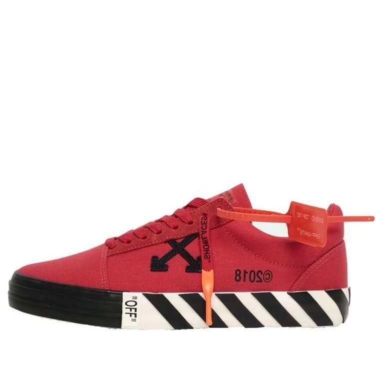 OFF-WHITE Vulc Low Red