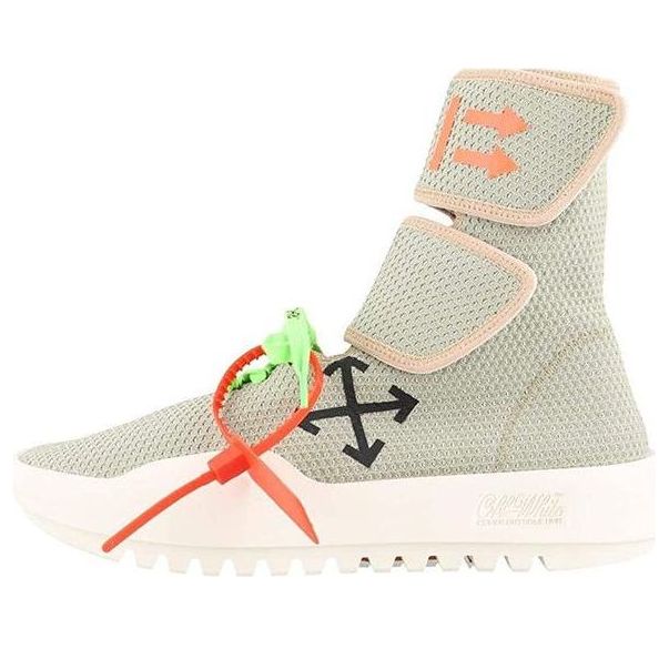 OFF-WHITE Motowrap Light Grey Black