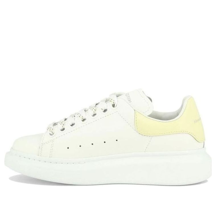 Alexander McQueen Oversized White Lemon Yellow (Women's)