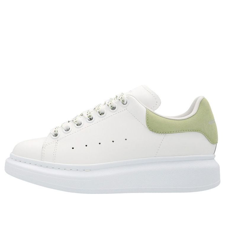 Alexander McQueen Oversized White Light Green (Women's)