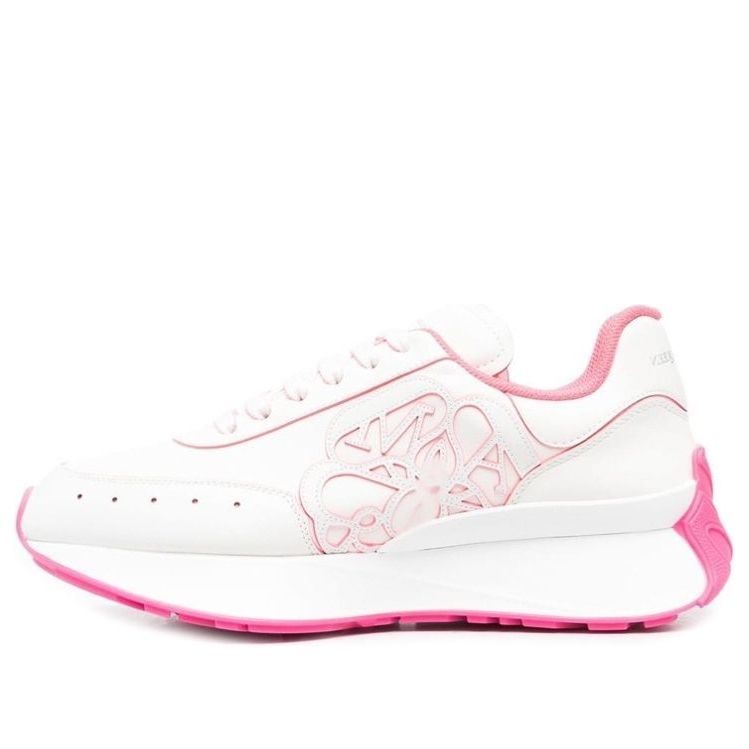 Alexander McQueen Sprint Runner White Fuchsia Pink (Women's)