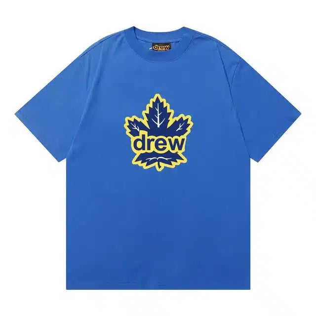 Drew House-Maple Leaf T-Shirt ‘Blue