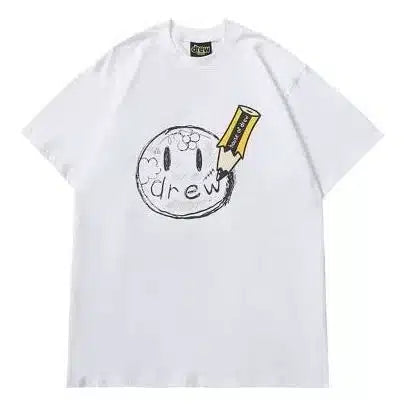Drew House Pencil Drawn T-Shirt ‘White’