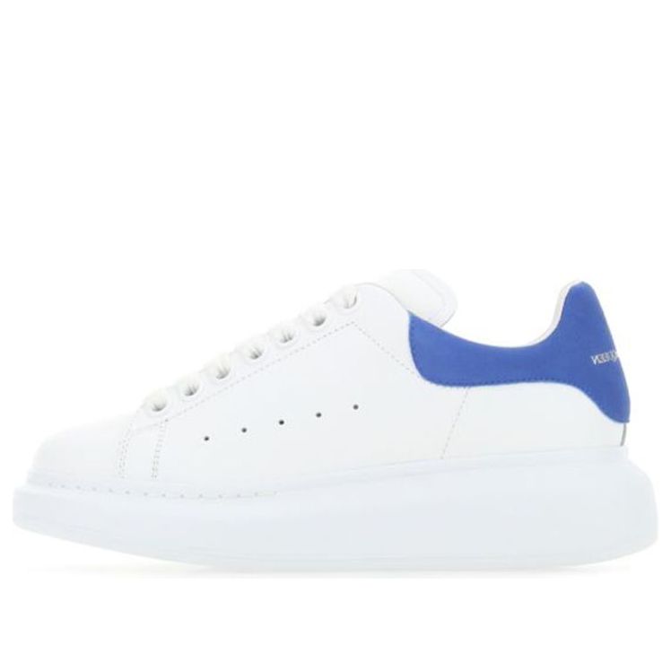 Alexander McQueen Oversized White Electric Blue (Women's)