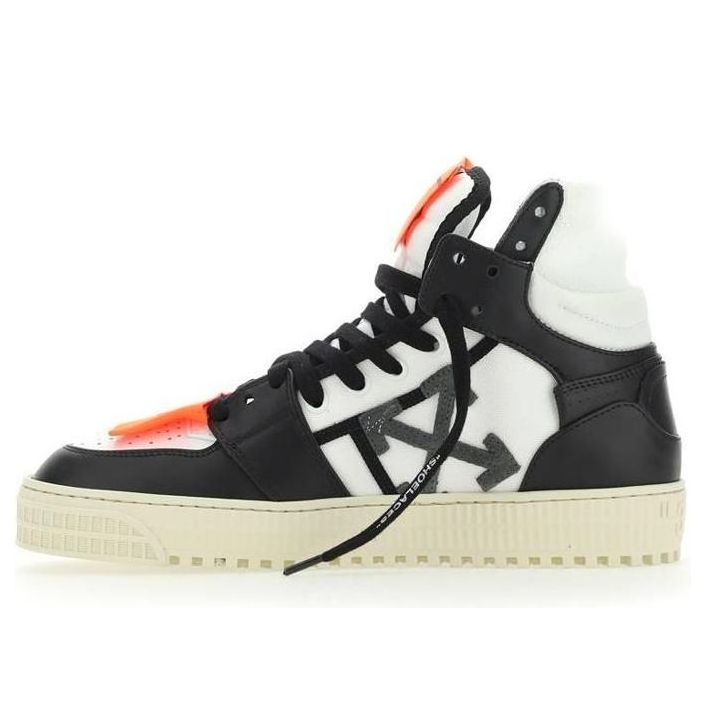 OFF-WHITE Off Court 3.0 Leather Canvas Black White