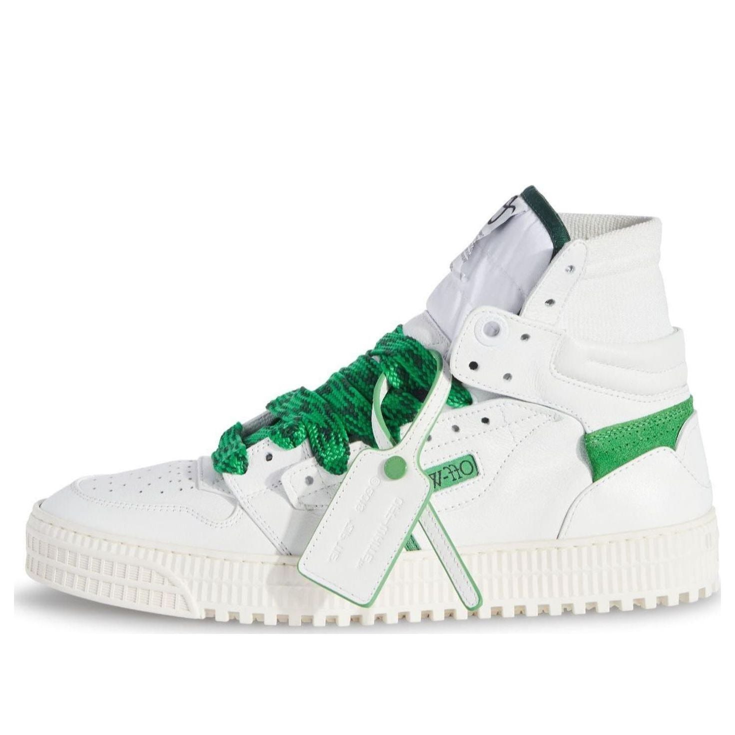 OFF-White Off Court 3.0 Big Lace White Green