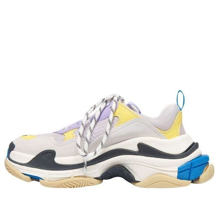 Balenciaga Triple S Purple Yellow Blue (Women's)