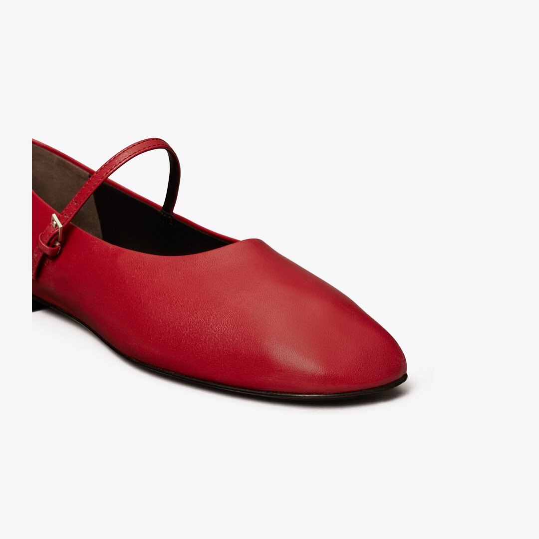 Tory Burch Mary Jane Ballet TORY RED