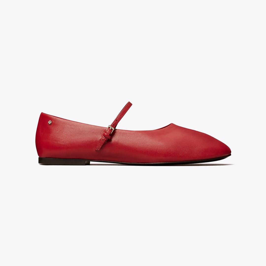 Tory Burch Mary Jane Ballet TORY RED