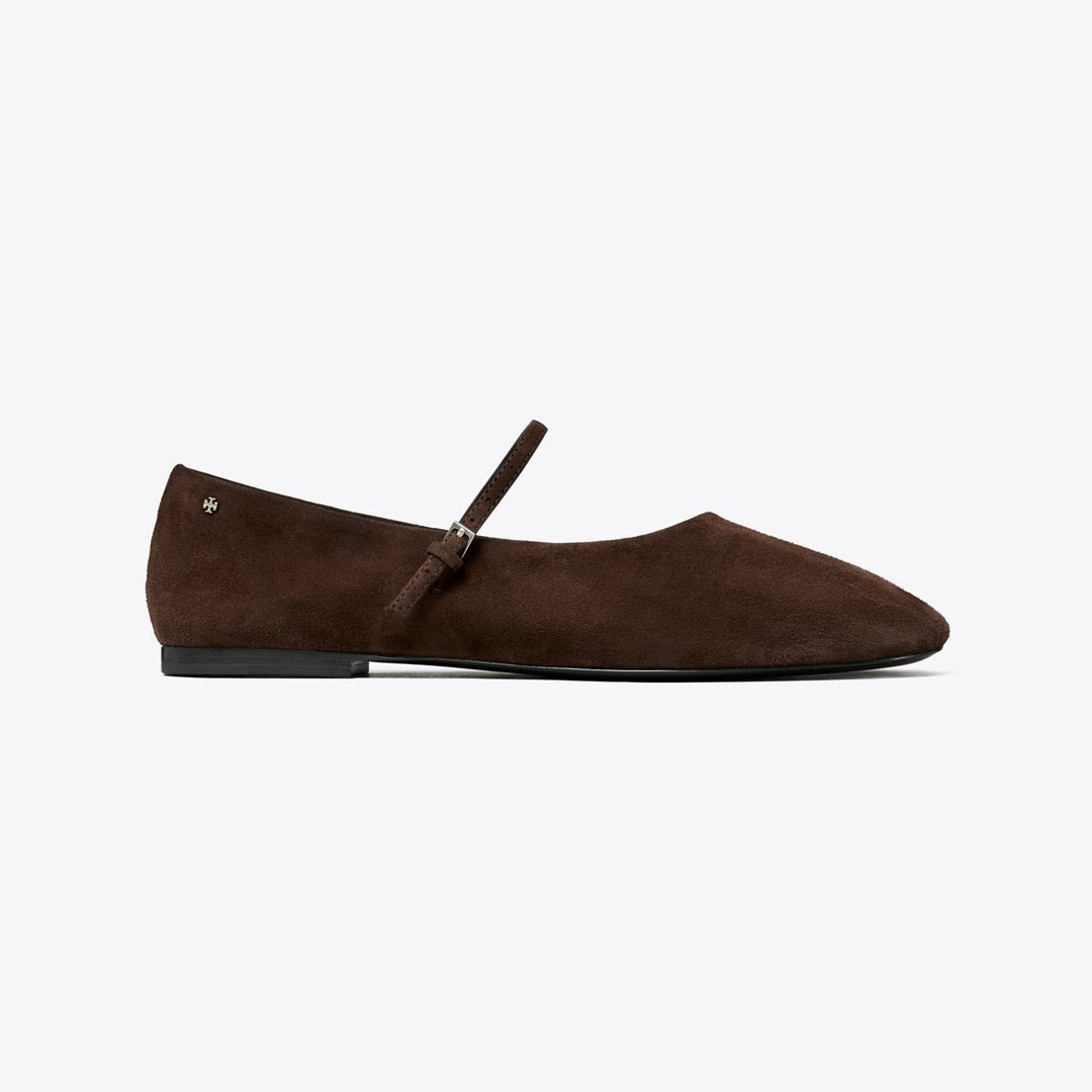 Tory Burch Mary Jane Ballet DARK COCOA
