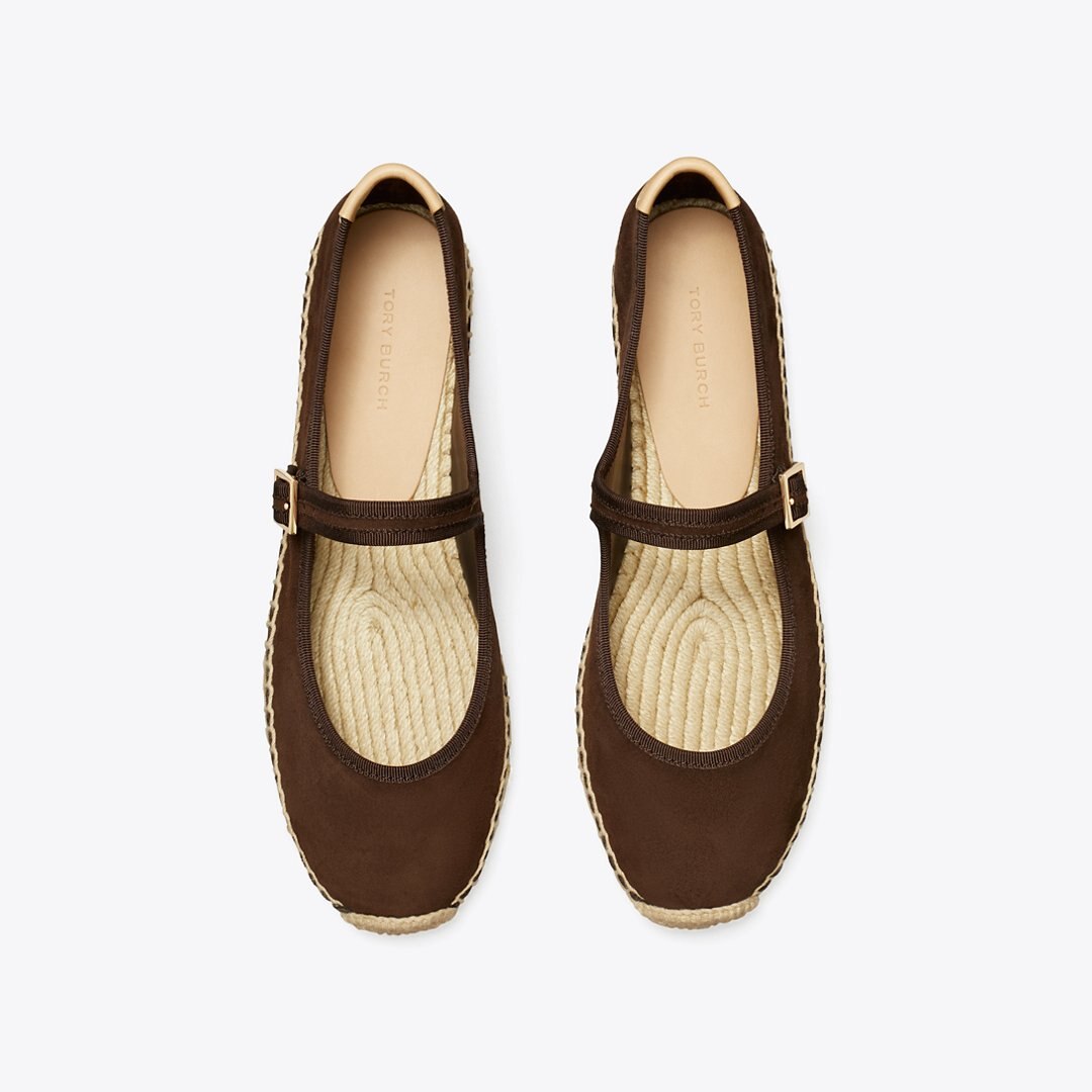 Tory Burch Mary Jane Espadrille DARK COCOA / DARK COCOA / NATURAL